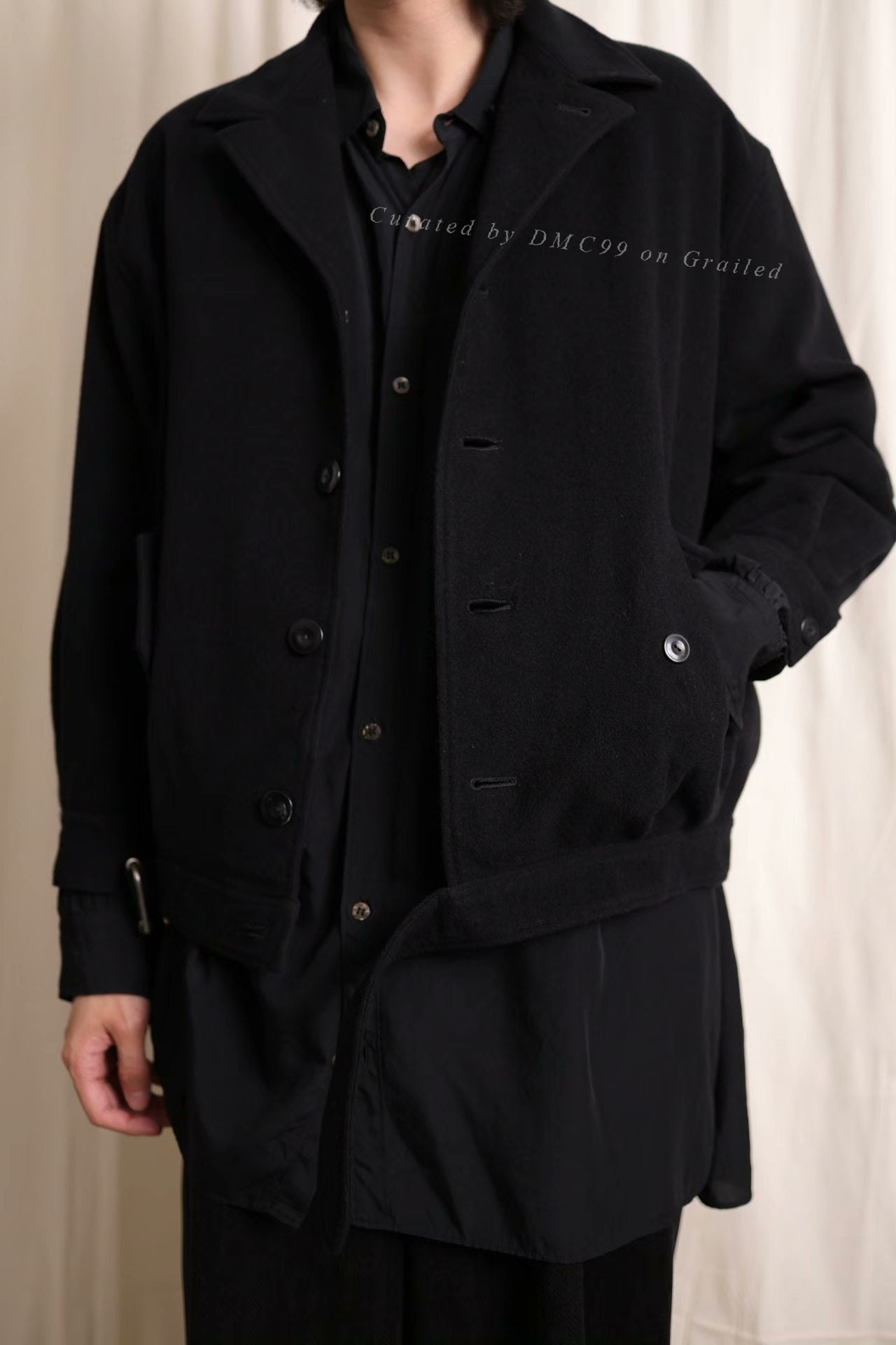 Y's for Men Yohji Short Wool Jacket