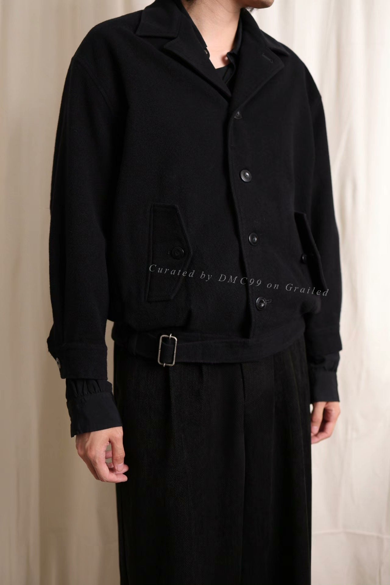 Y's for Men Yohji Short Wool Jacket