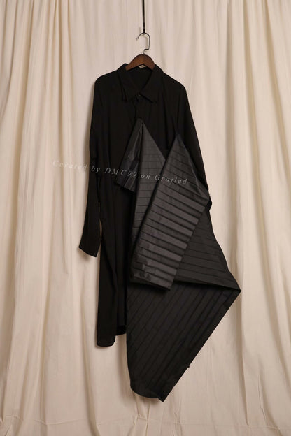 Yohji Yamamoto 22SS Pleated Shirt