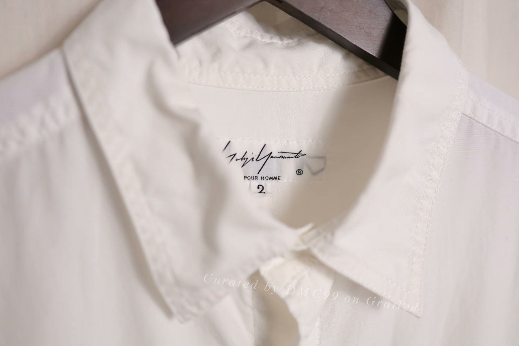 Yohji Yamamoto Pour Homme White Shirt