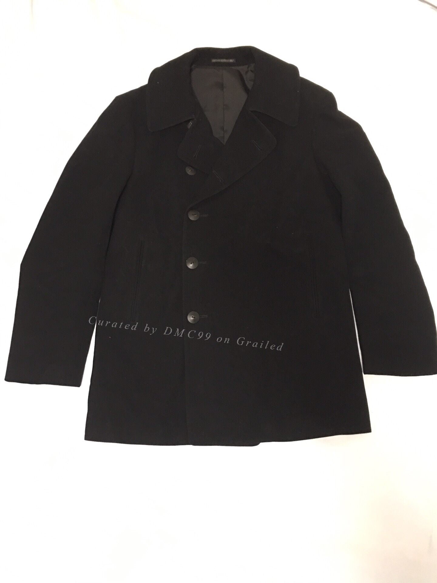 Yohji Yamamoto Double-Breasted Coat