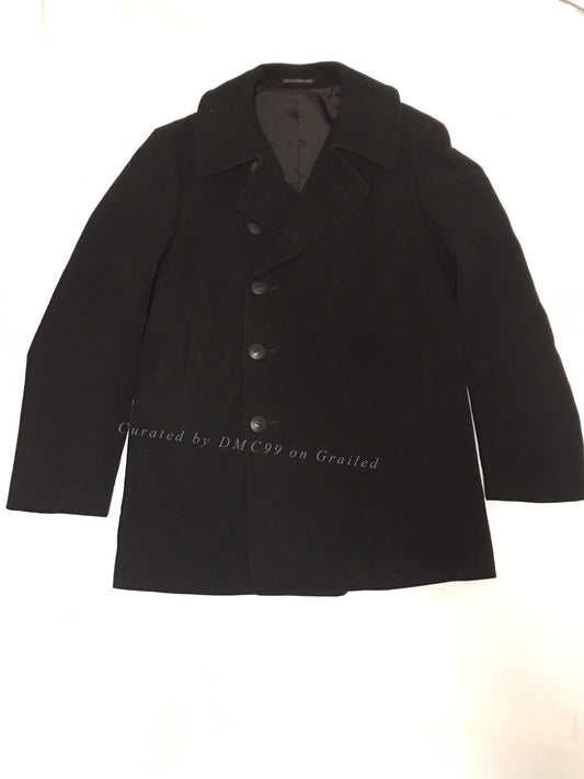 Yohji Yamamoto Double-Breasted Coat