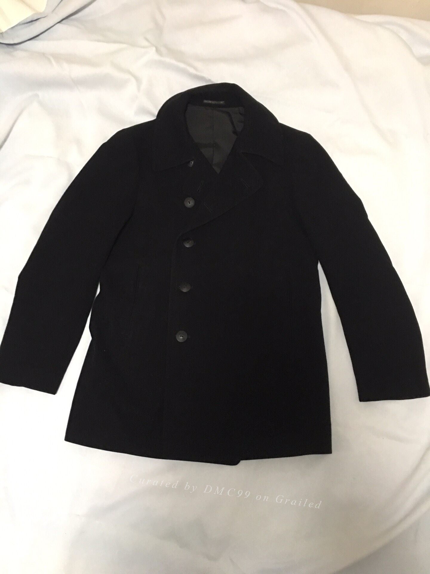 Yohji Yamamoto Double-Breasted Coat