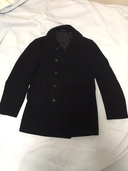 Yohji Yamamoto Double-Breasted Coat
