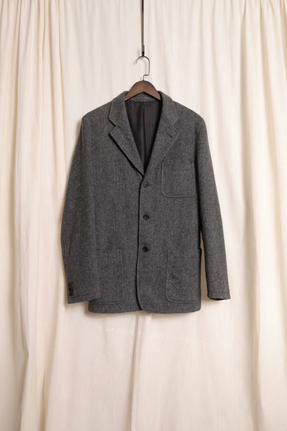 CDG Homme AD2004 Gray Wool Blazer