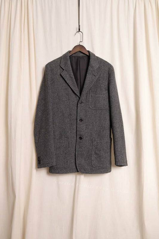 CDG Homme AD2004 Gray Wool Blazer