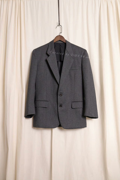 Comme des Garcons Homme 1980s Waist-Cinch Blazer