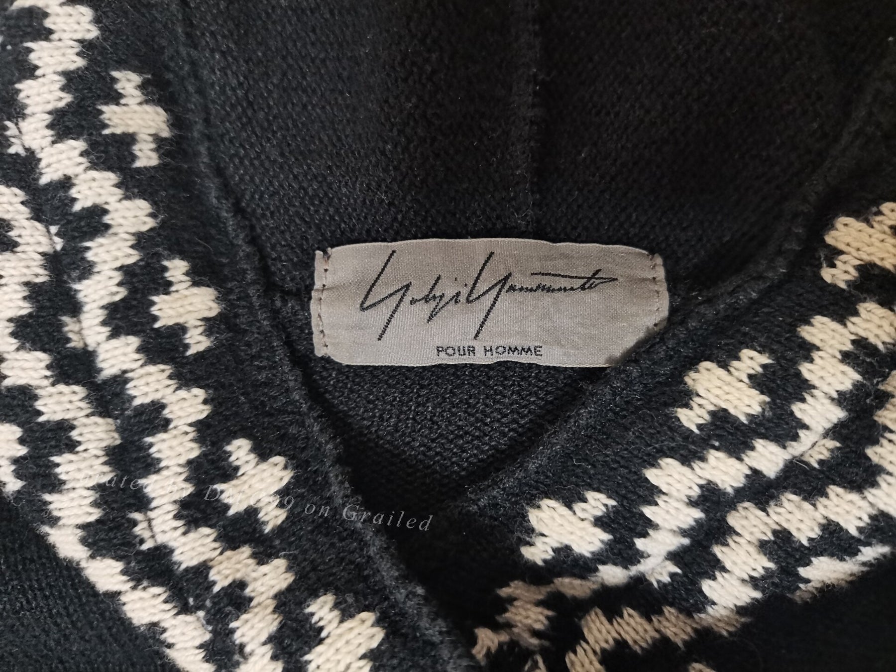 Yohji Yamamoto 16AW Hoodie