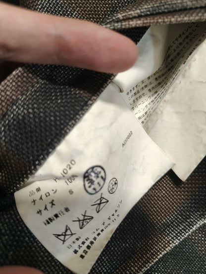 Comme des Garçons 02AW Checkered Suit Jacket