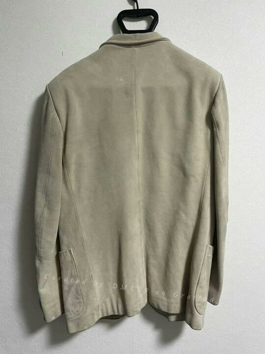 Yohji Yamamoto Leather Suit Jacket