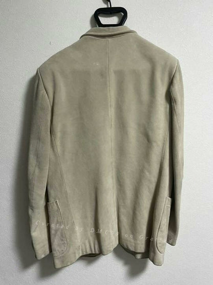 Yohji Yamamoto Leather Suit Jacket