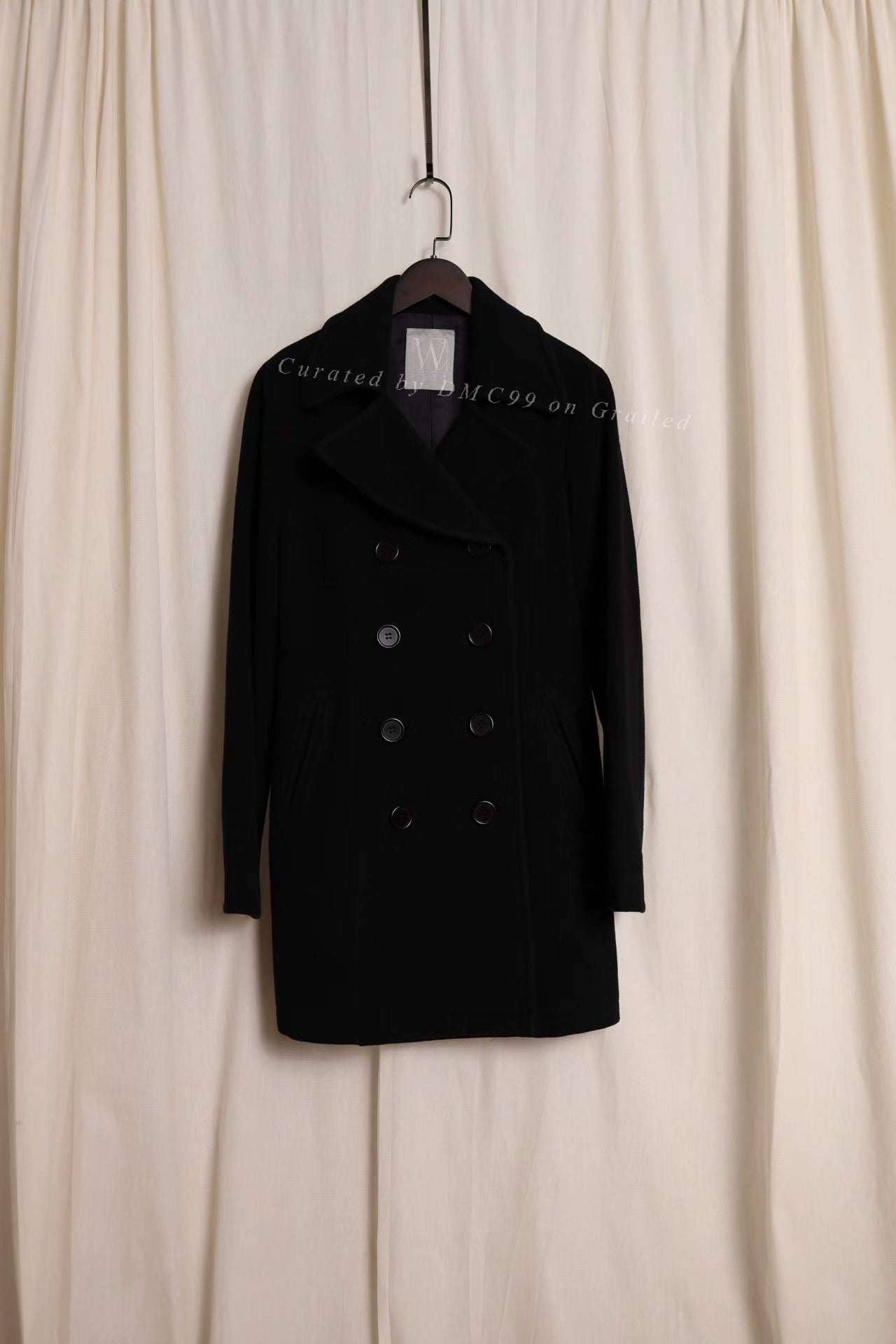 Workshop by Yohji 1980s Double-Breasted Coat