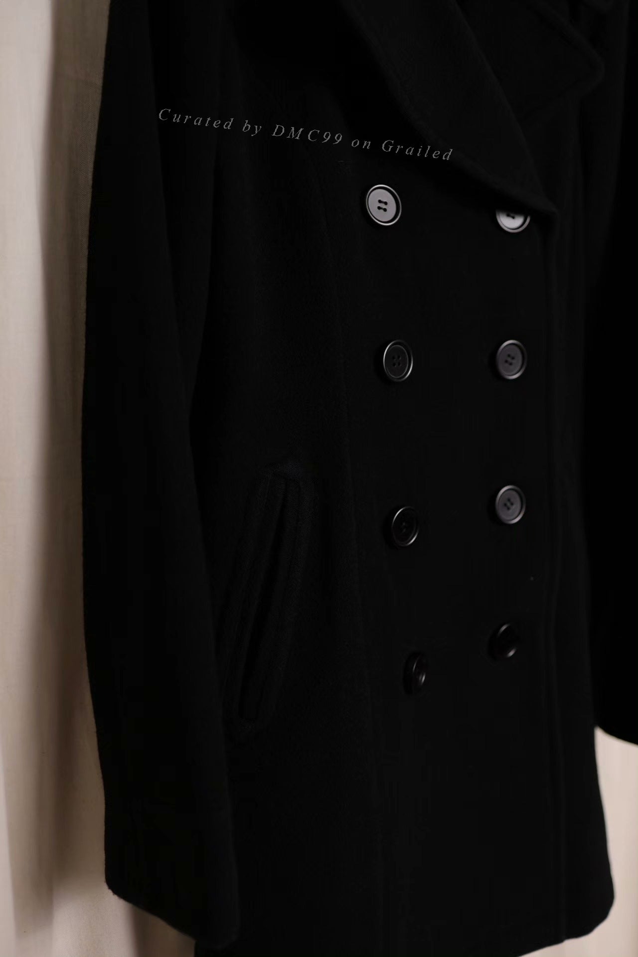 Workshop by Yohji 1980s Double-Breasted Coat