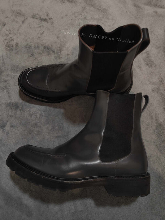 Dries Van Noten Chelsea Round Toe Boots