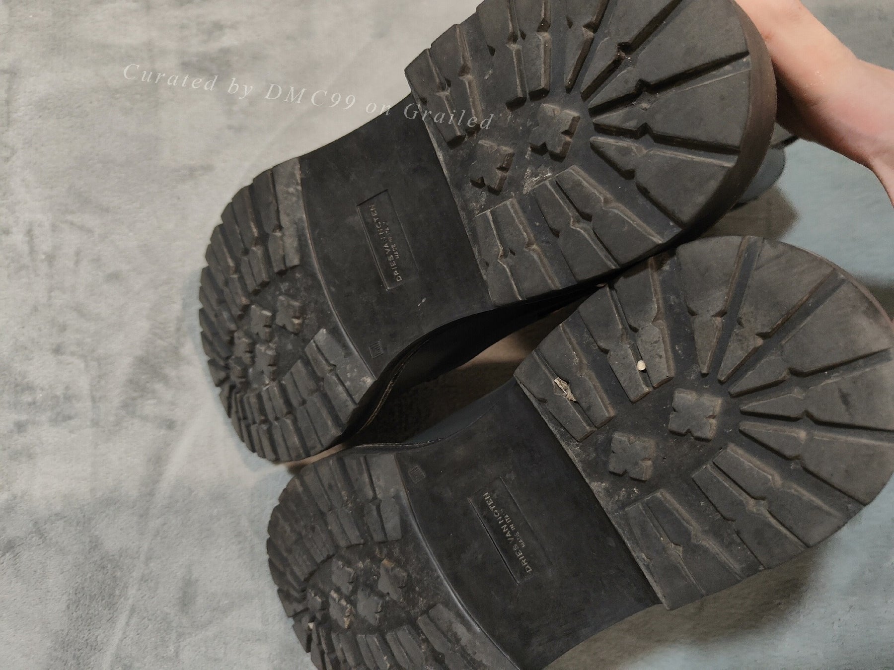 Dries Van Noten Chelsea Round Toe Boots