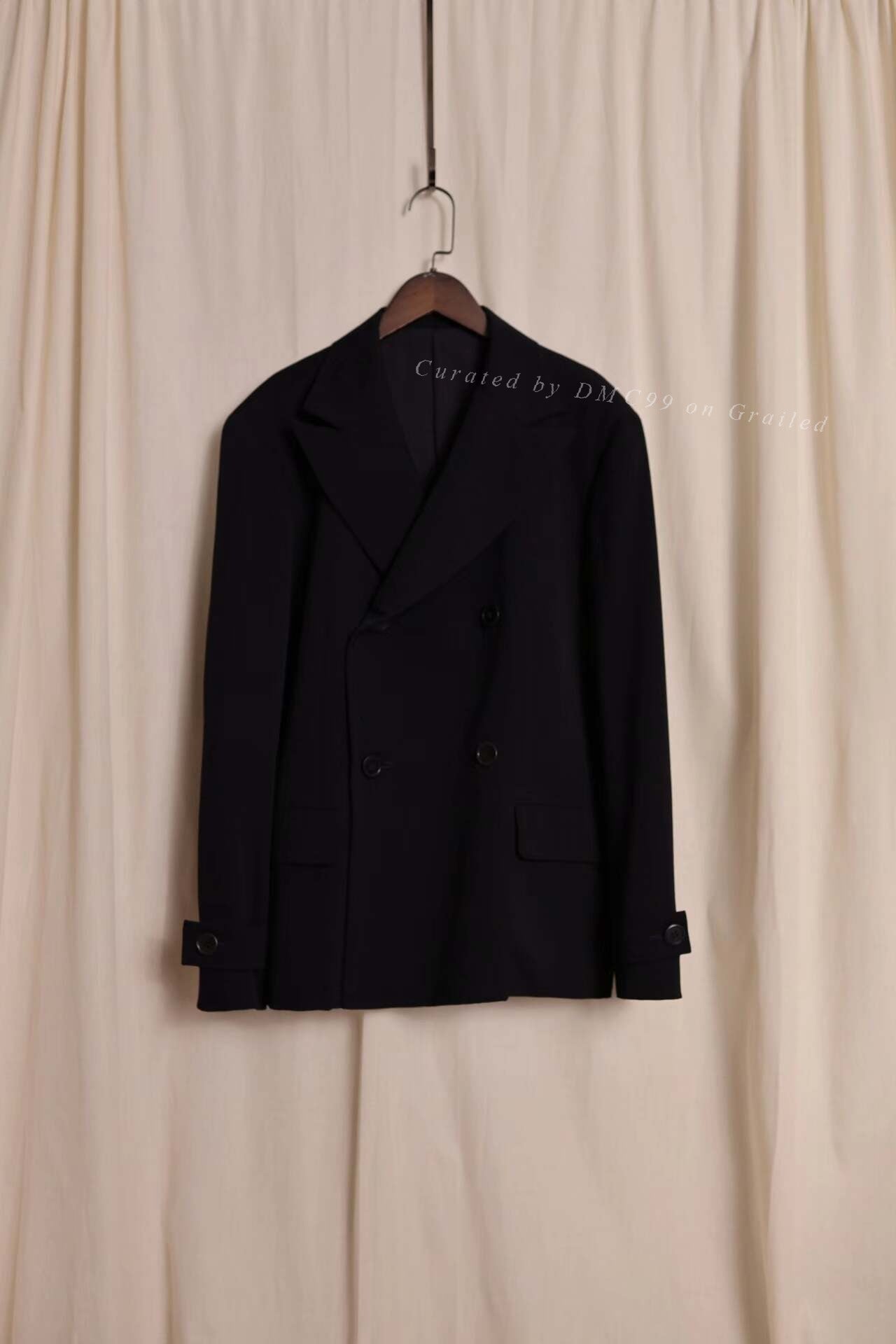 Y's by Yohji Yamamoto Wool Coat