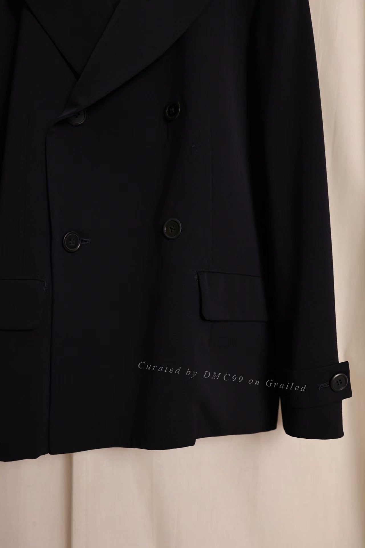 Y's by Yohji Yamamoto Wool Coat