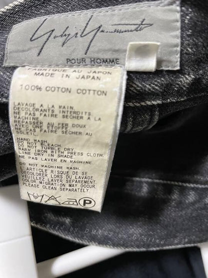 Yohji Yamamoto Denim Jeans