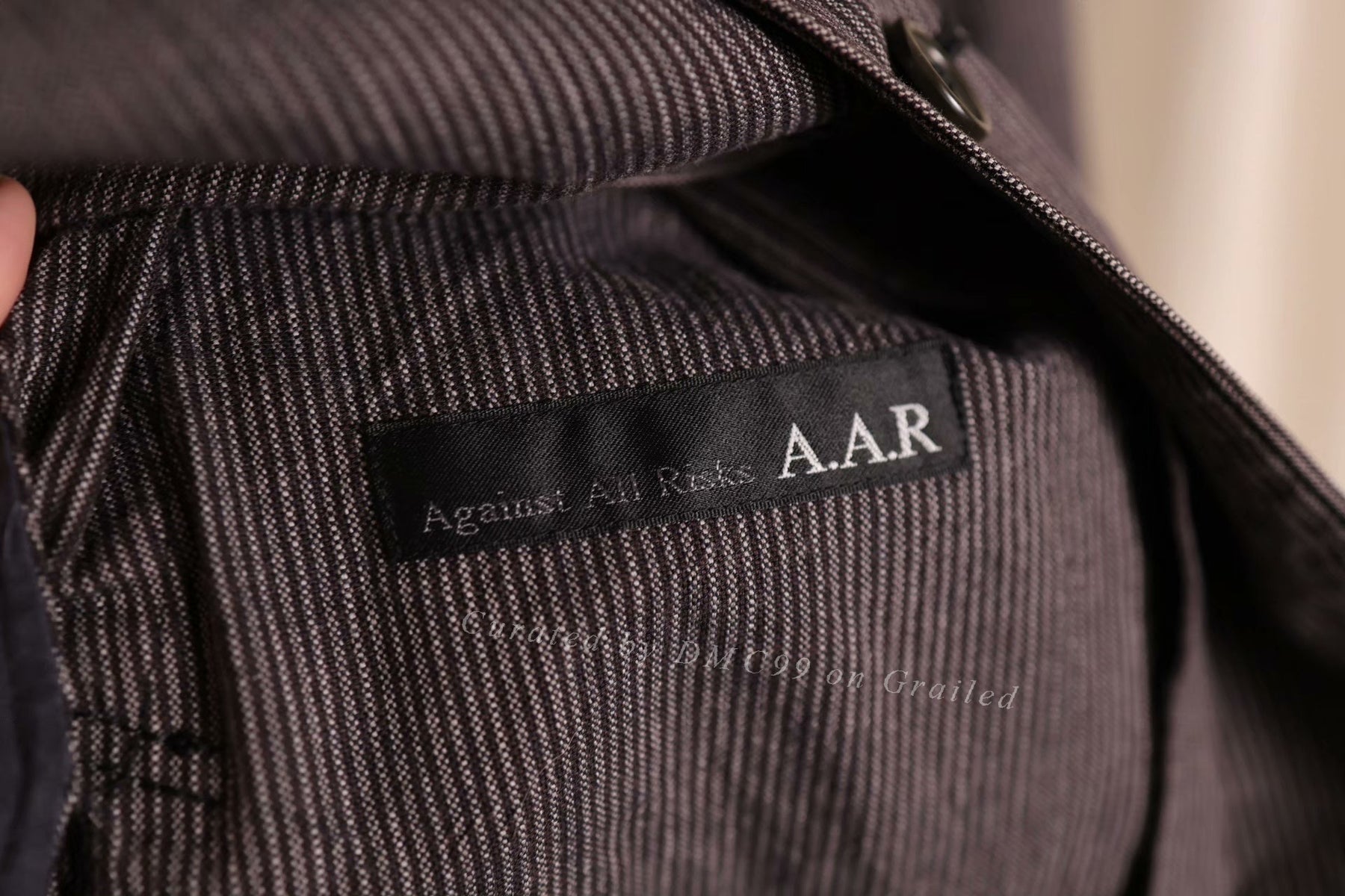 Yohji Yamamoto AAR Striped Jacket