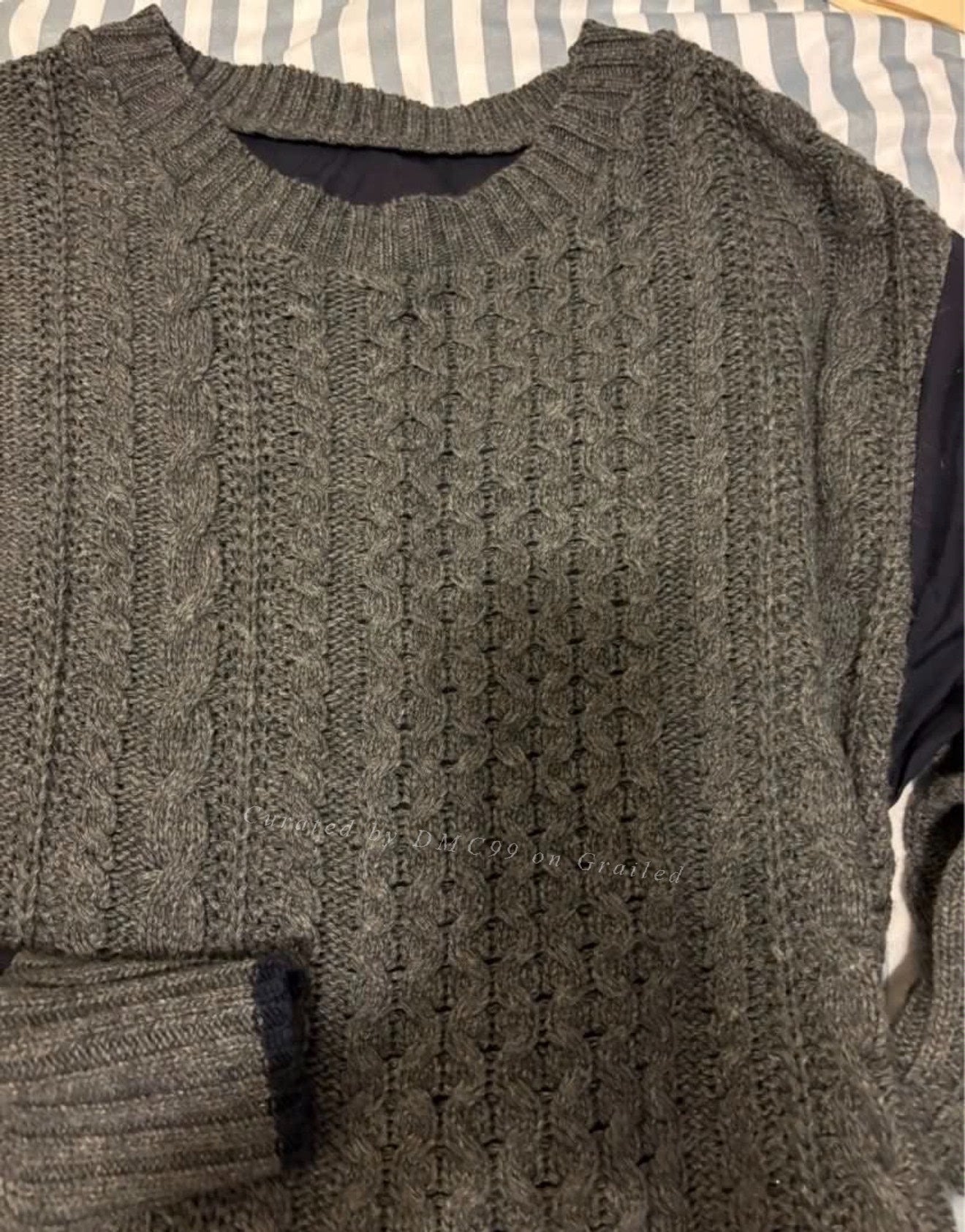 Y's Yohji Yamamoto Spliced Sweater