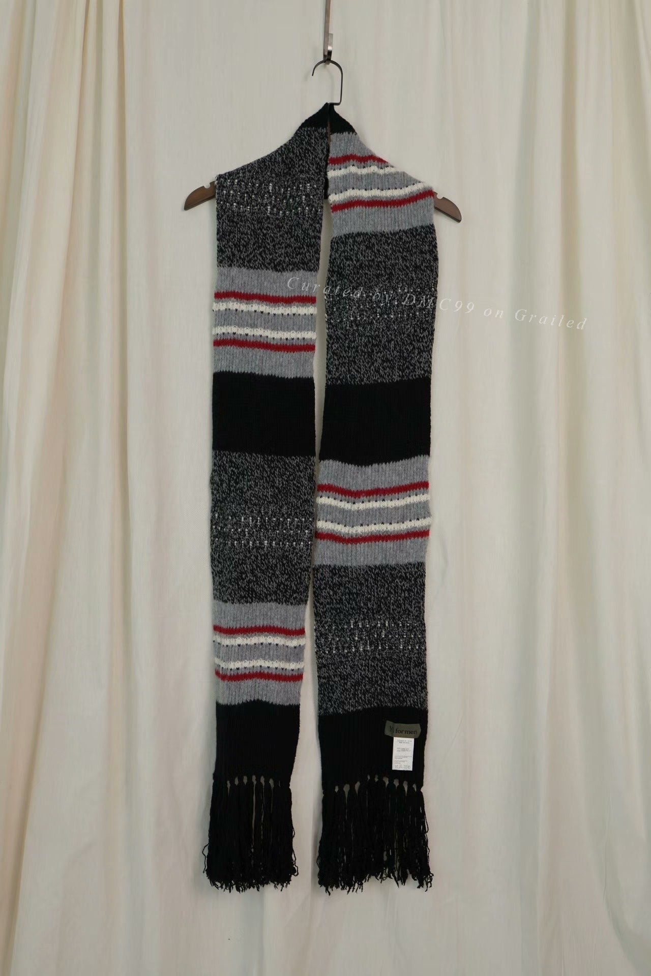 Y's for men Yohji Fringe Scarf