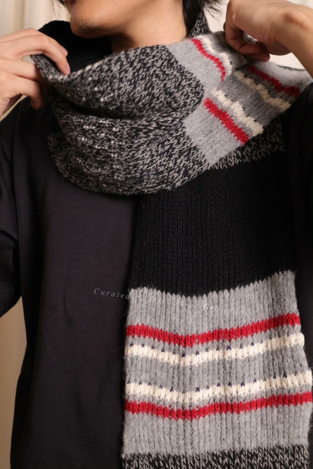 Y's for men Yohji Fringe Scarf