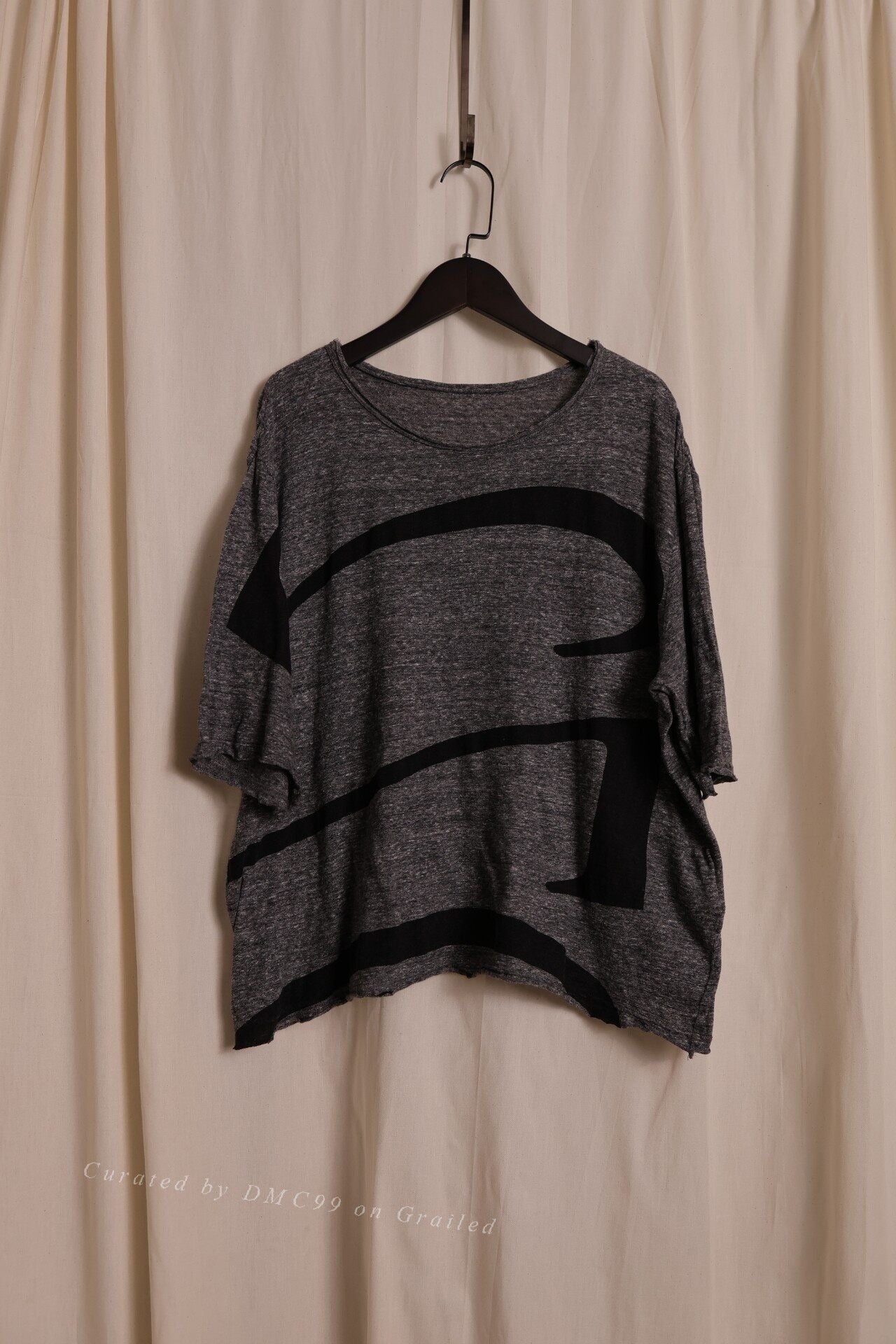 Y's by Yohji Yamamoto Gray T-shirt