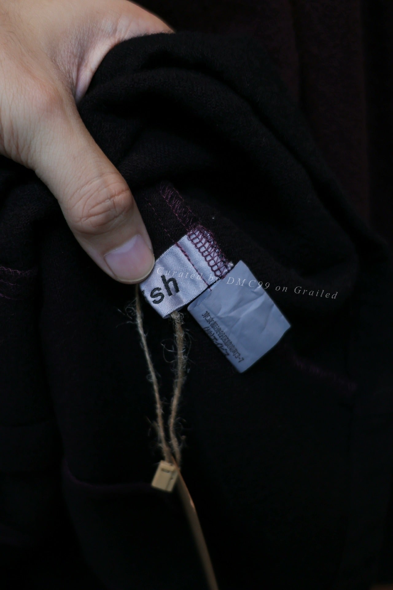 Yohji Yamamoto I Wish Purple Gradient Cardigan