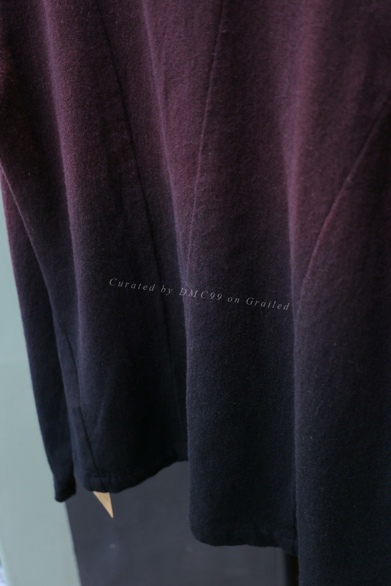 Yohji Yamamoto I Wish Purple Gradient Cardigan