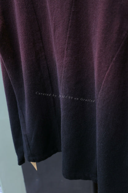 Yohji Yamamoto I Wish Purple Gradient Cardigan