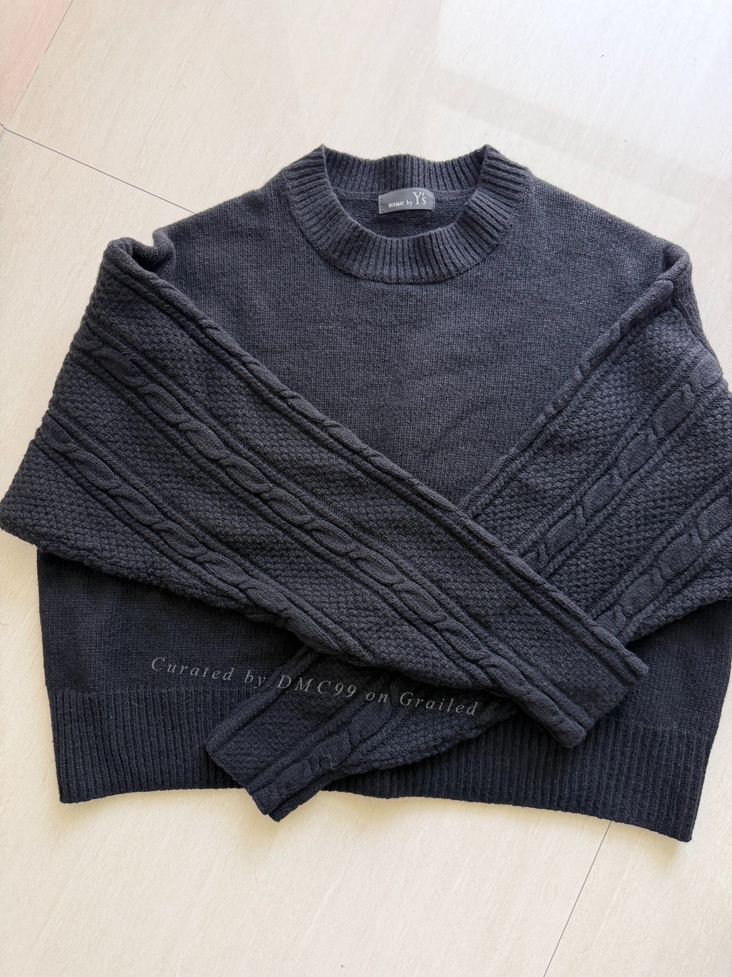 Yohji Yamamoto RISMAT by Y's Sweater