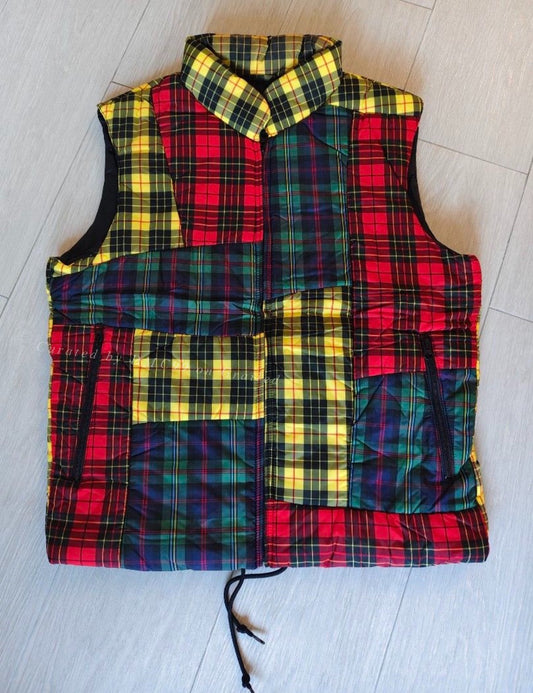 Comme des Garçons Plaid Down Jacket