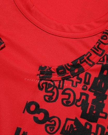 COMME des GARCONS HOMME PLUS Layered Print T-Shirt