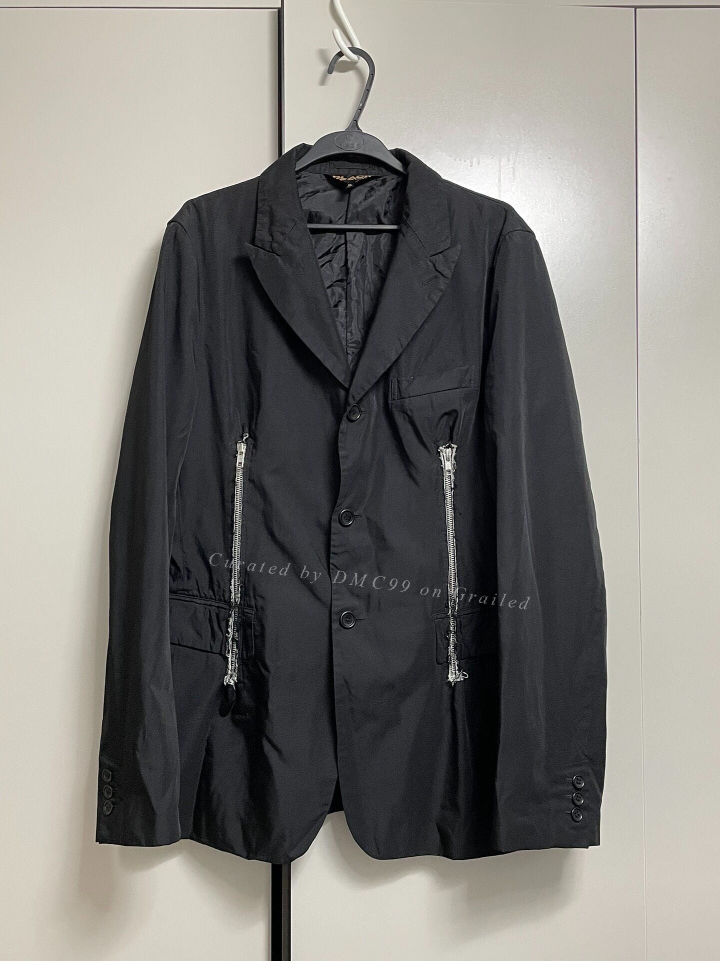 Comme des Garçons Zip Blazer Jacket