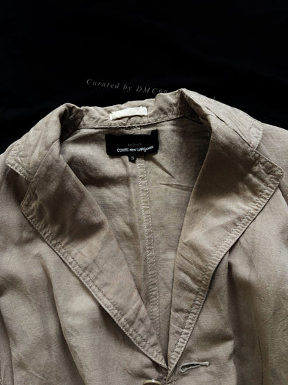 Comme des Garcons 2002 Deconstructed Linen Blazer