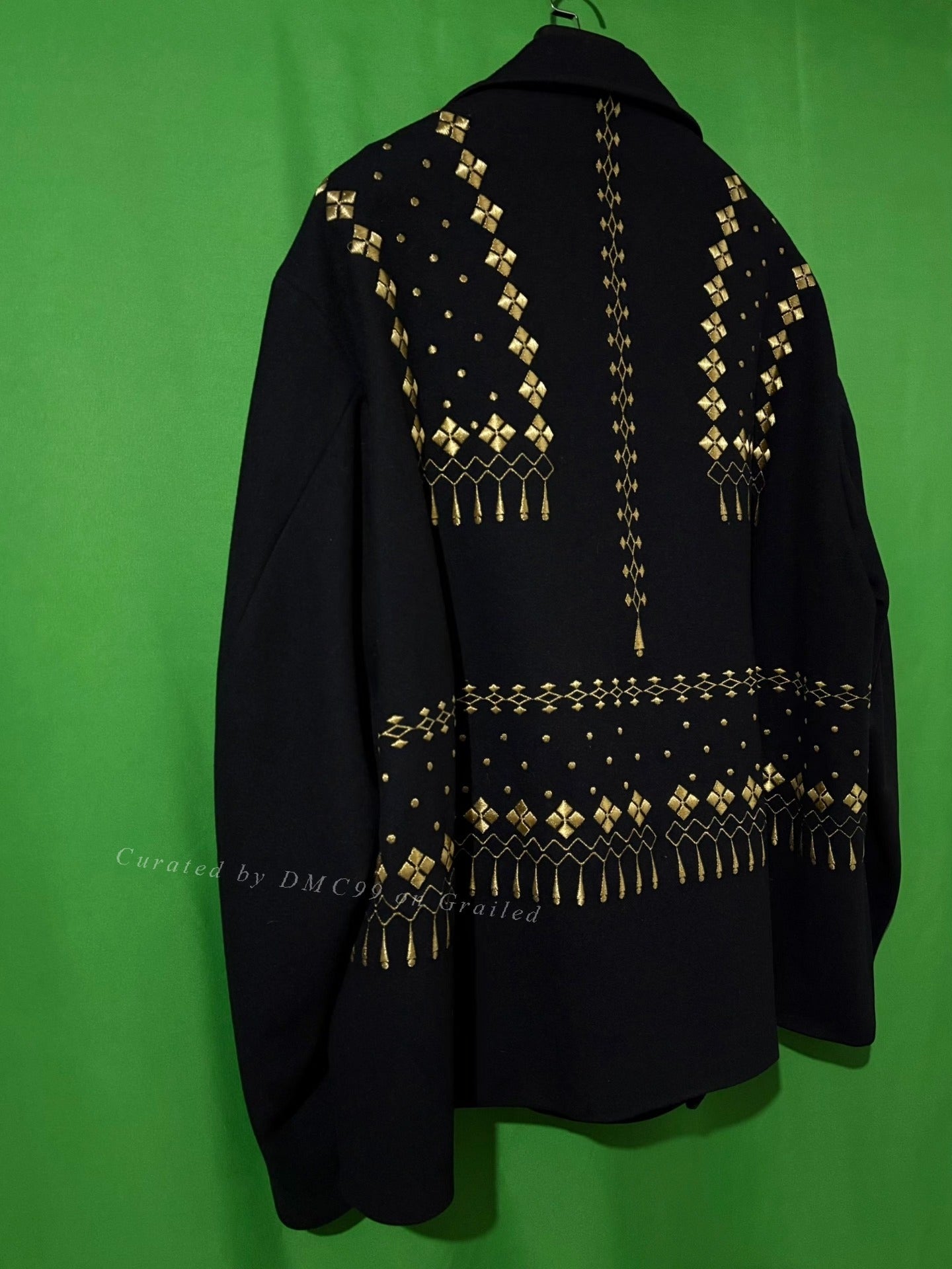 Yohji Yamamoto 92 AW Gold Embroidery Jacket