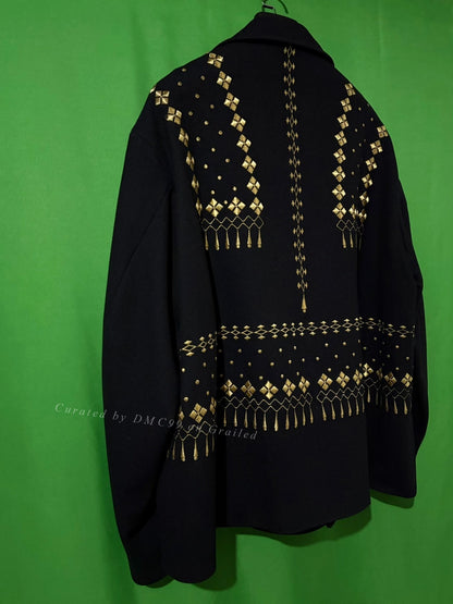 Yohji Yamamoto 92 AW Gold Embroidery Jacket