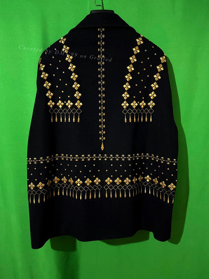 Yohji Yamamoto 92AW Gold Embroidery Jacket
