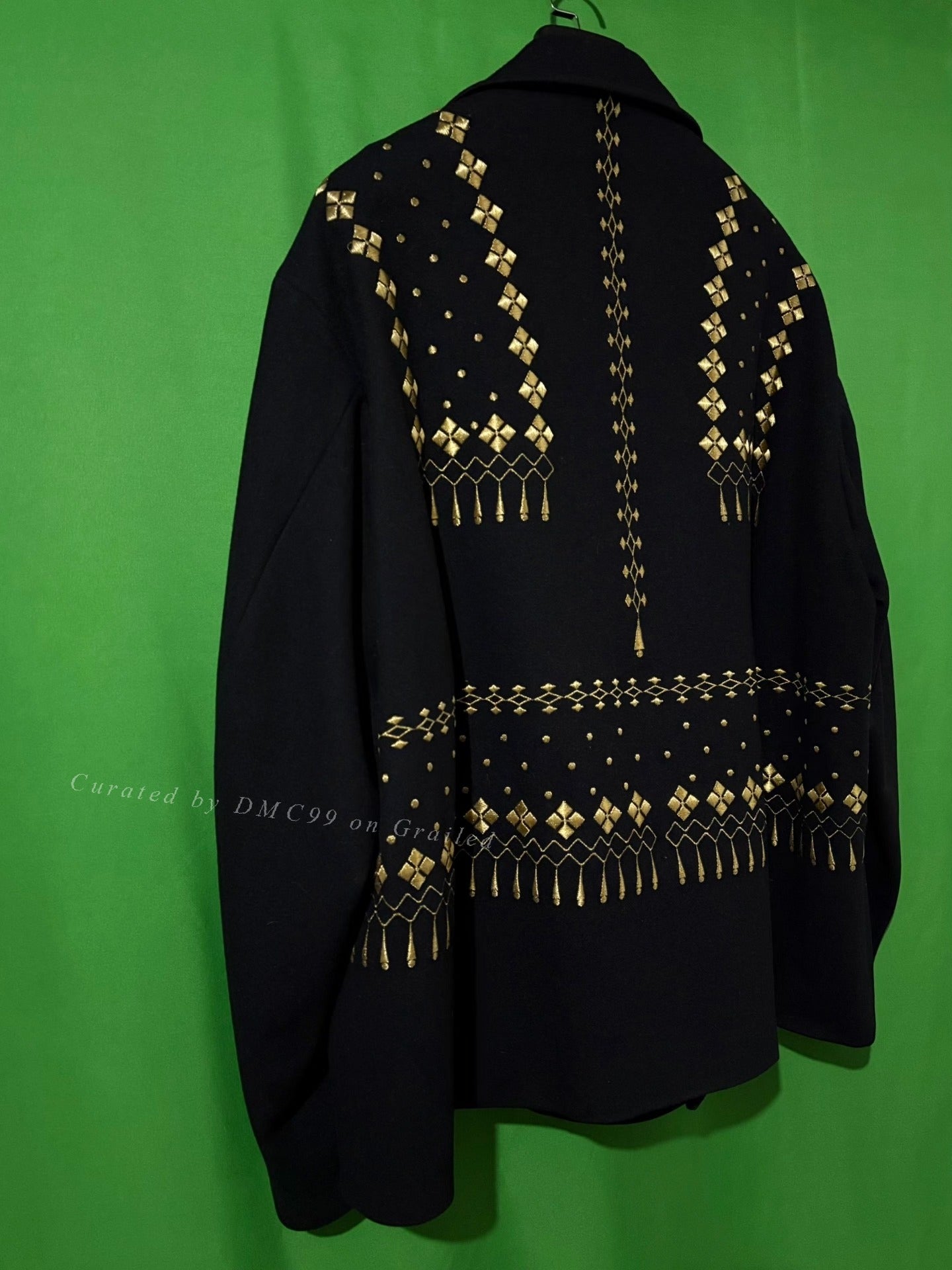 Yohji Yamamoto 92AW Gold Embroidery Jacket