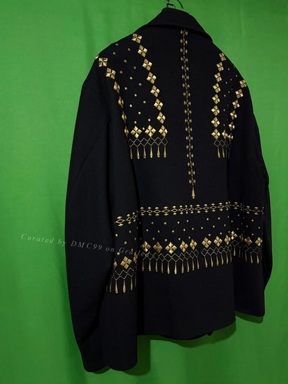 Yohji Yamamoto 92AW Gold Embroidery Jacket