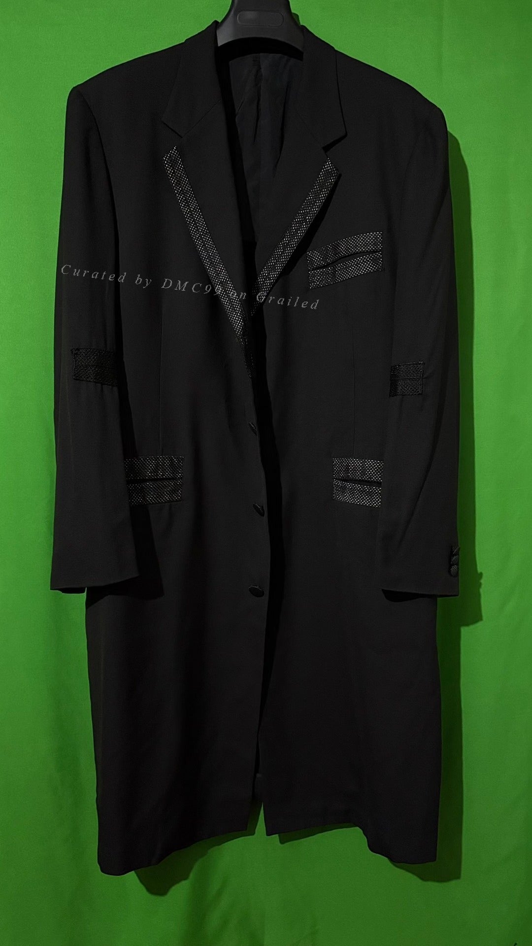 Yohji Yamamoto 03SS Runway Silk Coat