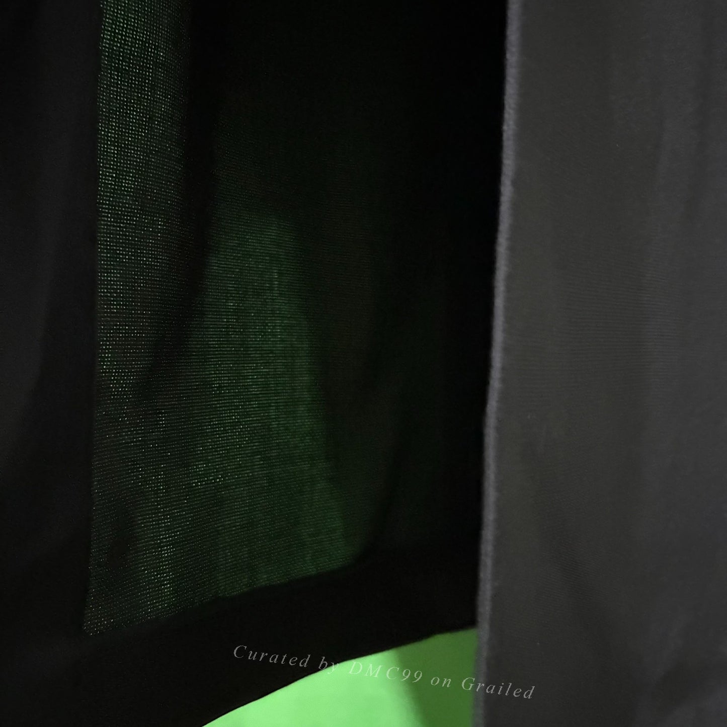 Yohji Yamamoto 03SS Runway Silk Coat