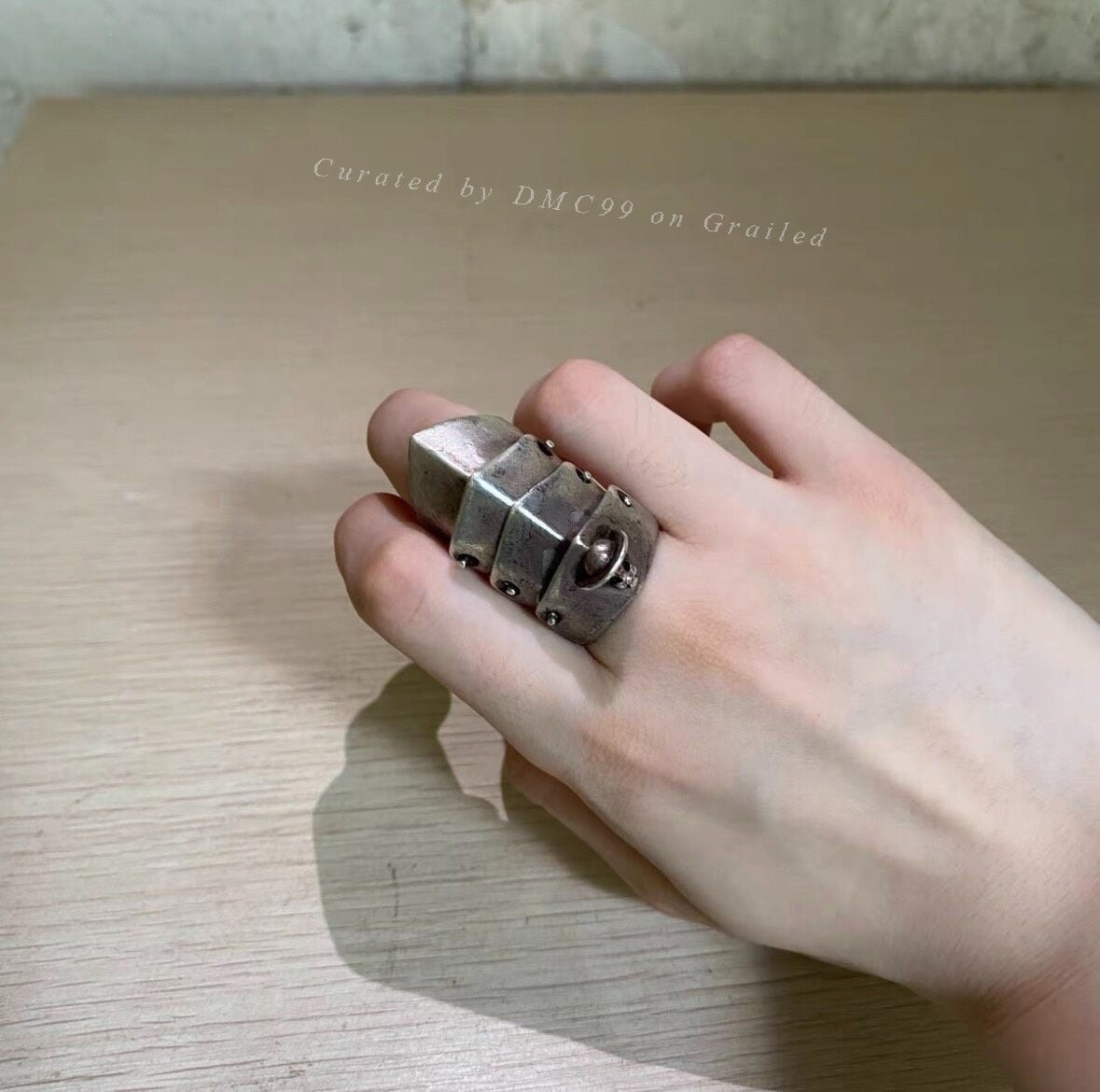 Vivienne Westwood Original Four-Section Armour Ring JSB