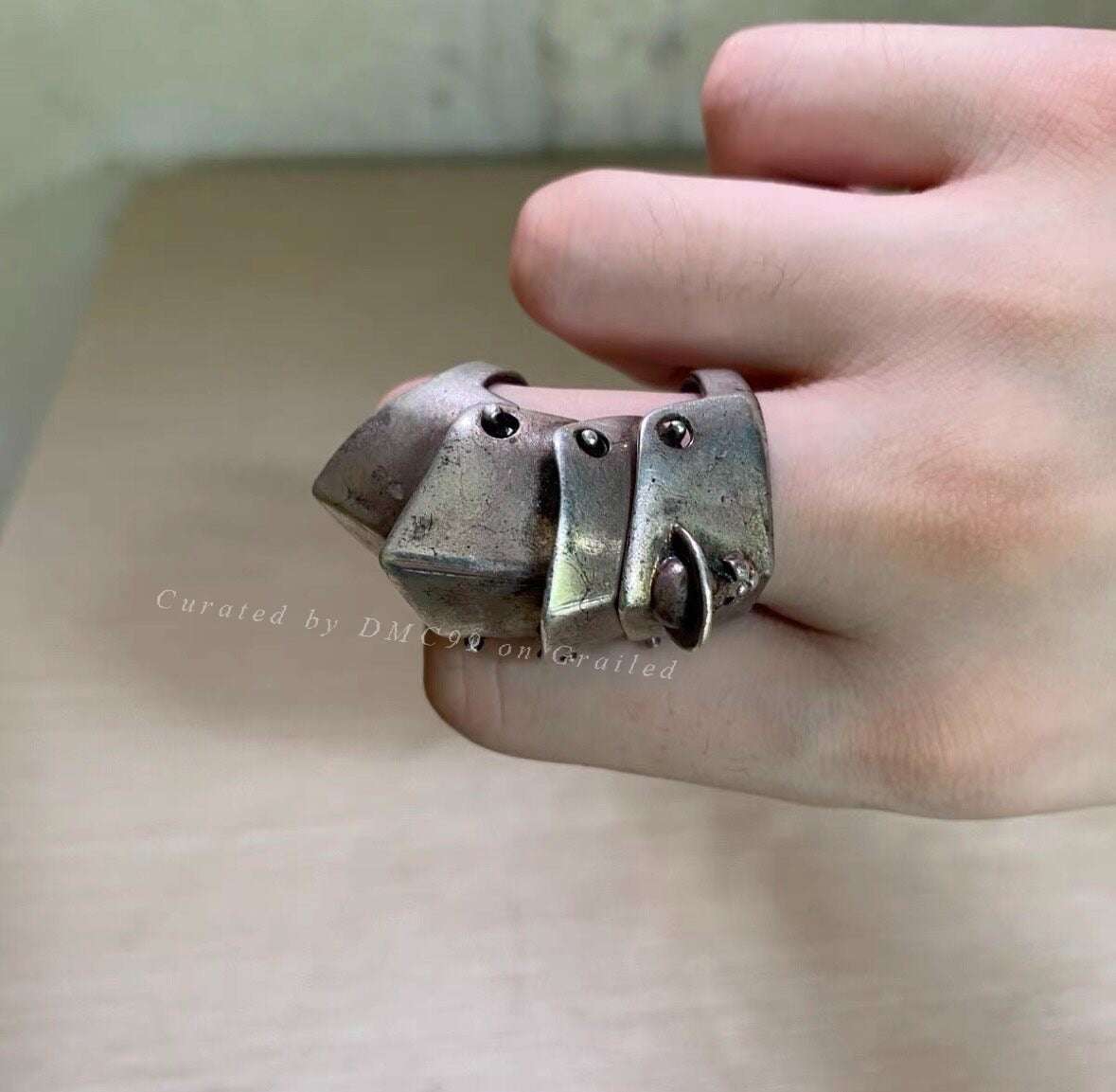 Vivienne Westwood Original Four-Section Armour Ring JSB