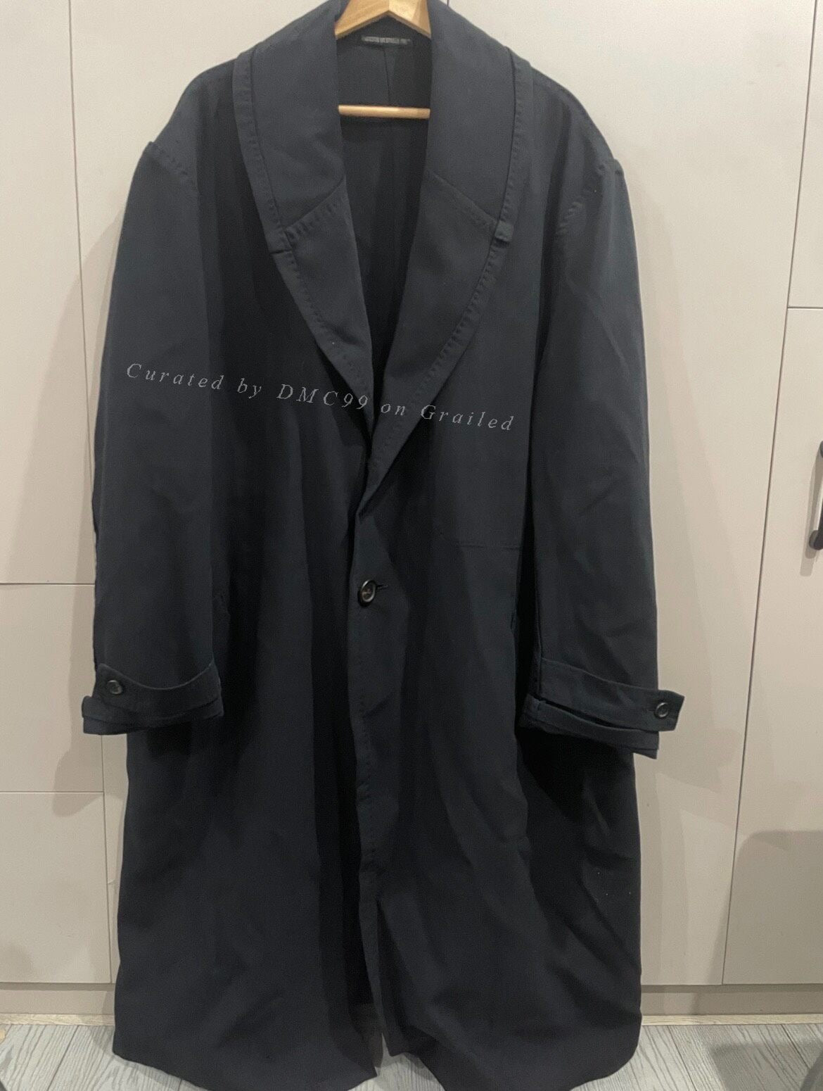 Yohji Yamamoto 94AW Scarf Collar Coat