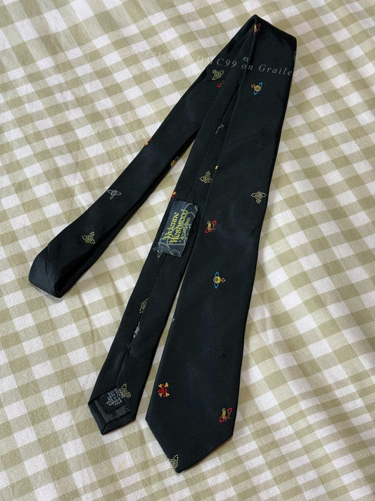 Vivienne Westwood Saturn Pattern Tie