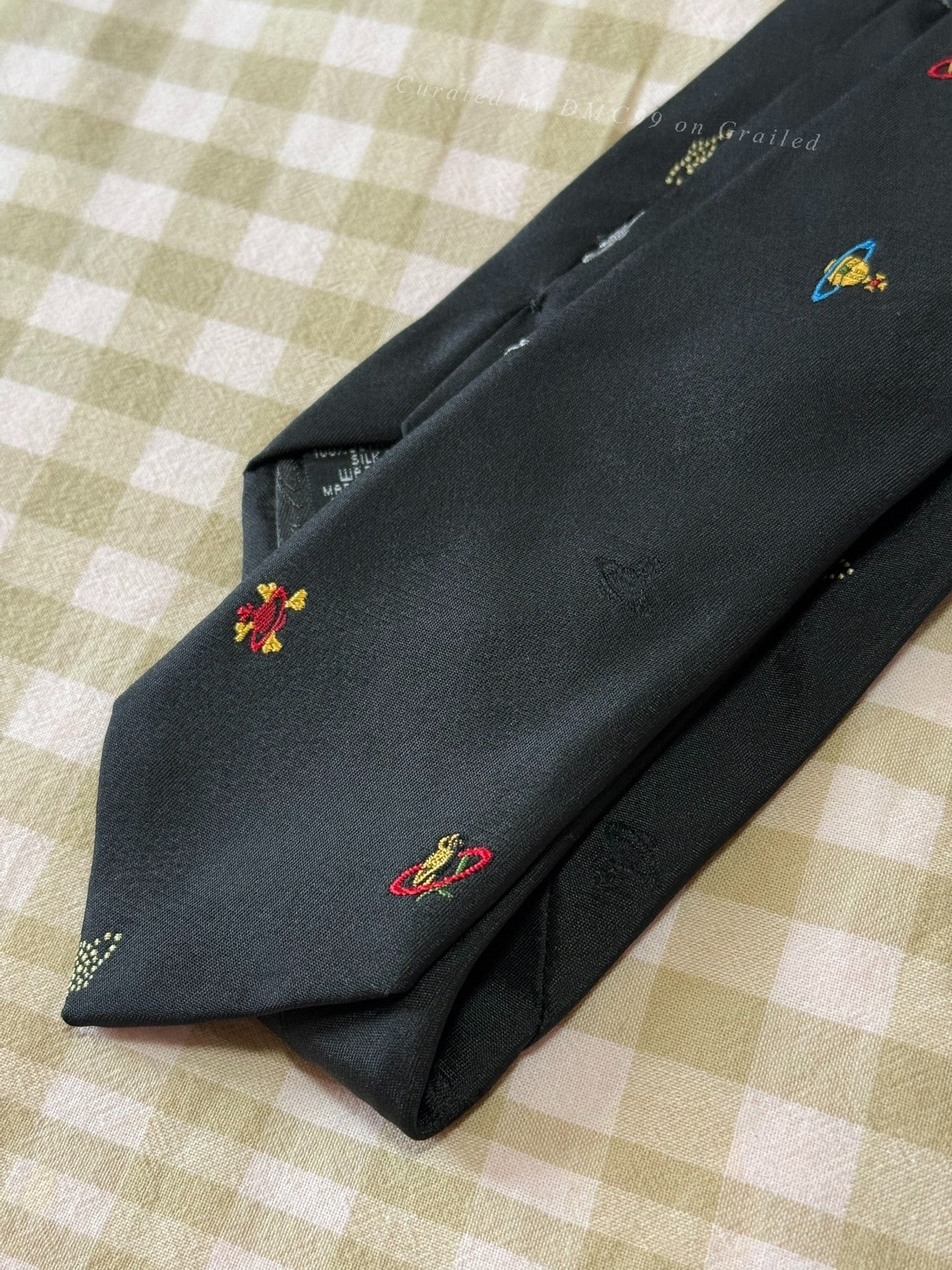 Vivienne Westwood Saturn Pattern Tie
