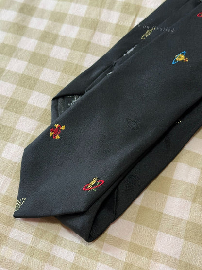 Vivienne Westwood Saturn Pattern Tie