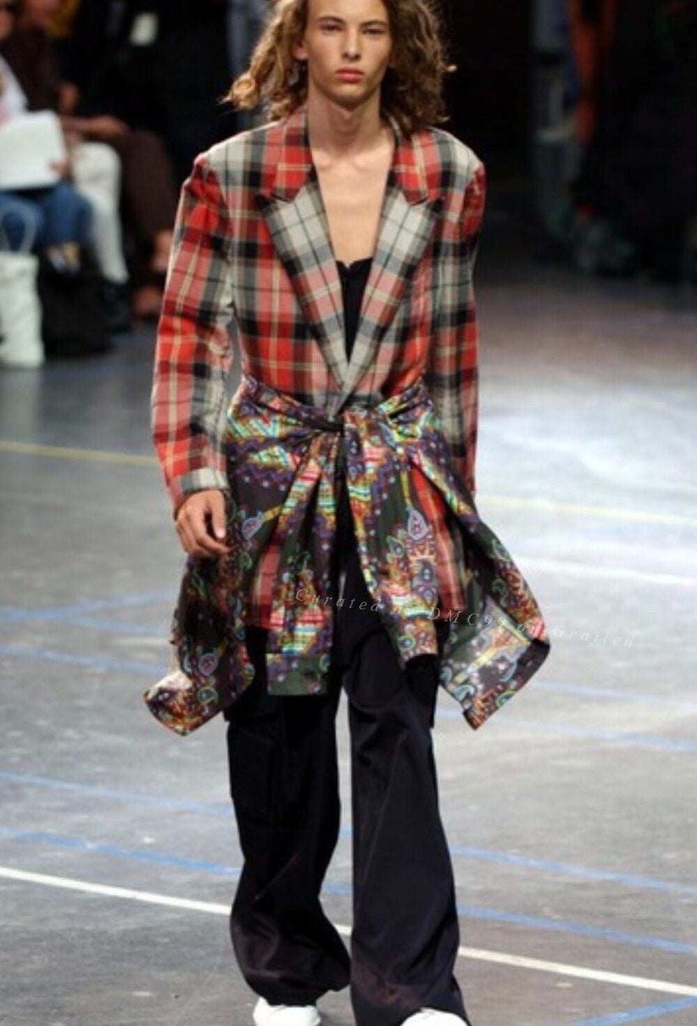 Yohji Yamamoto Y's 04ss Striped Shirt Jacket
