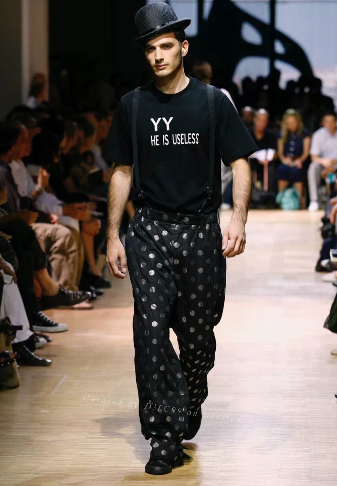 Yohji Yamamoto 07SS Slogan Short Sleeve